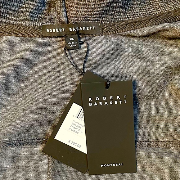 NWT Robert Barakett Banya Hooded Shirt Jacket - Picture 3 of 6